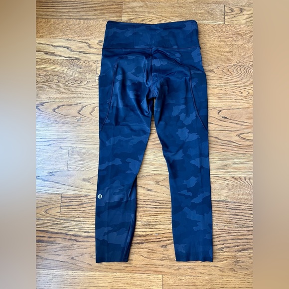 NWOT ▪️ Lululemon Fast and Free Camo Leggings - Picture 7 of 8